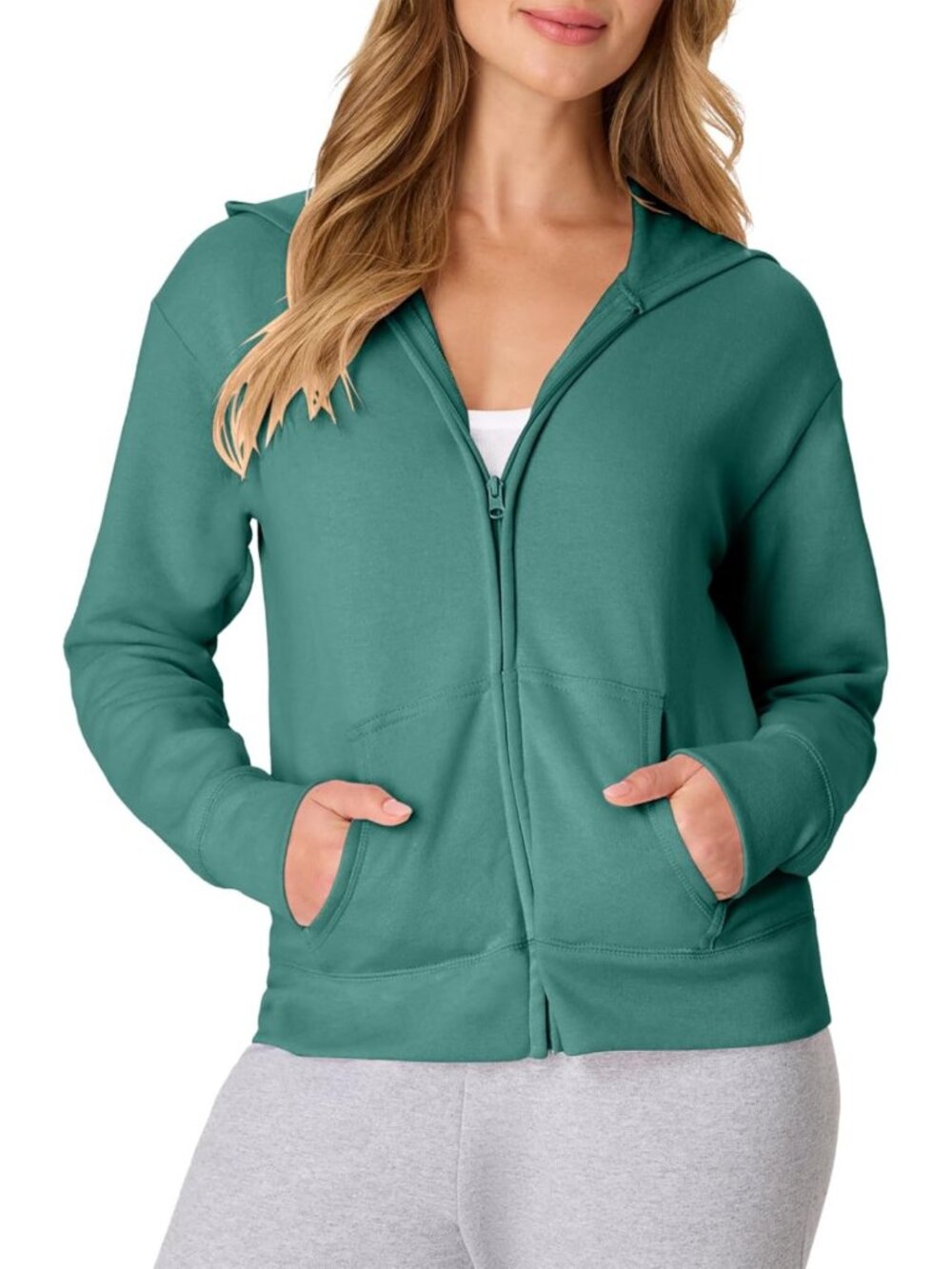Soft Eco-Friendly Fleece Hoodie for Women - Midweight Full-Zip or 1/4 Zip